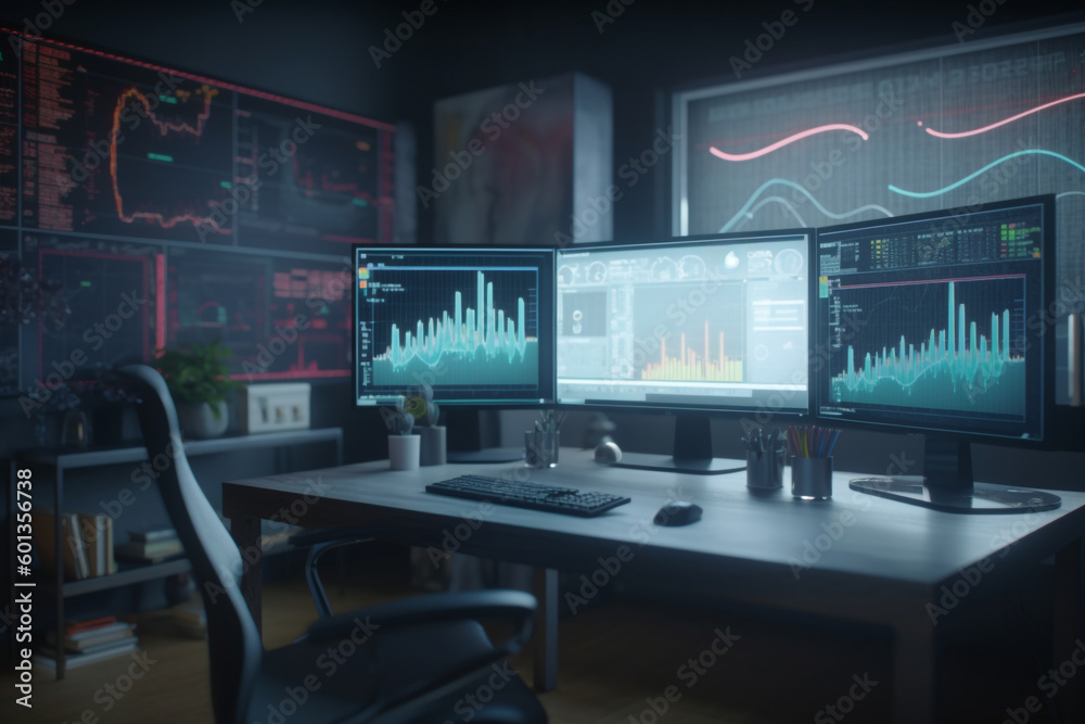 Poster performance metrics and data analysis for business intelligence, generative ai