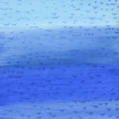 Watercolor blue texture as template for design.  Hand drawn watercolor texture for banner and cards. 