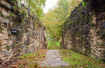 Fototapeta premium Canal at Harpers Ferry National Historical Park