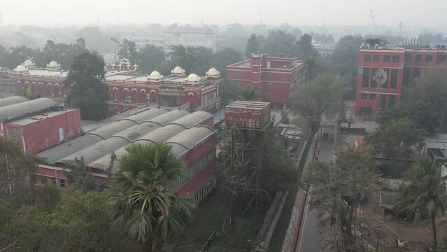 Drone Shot of Patna University, Patna, Bihar, India