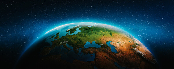 Planet Earth - Europe and Asia
