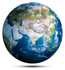 Earth globe world map - obrazy, fototapety, plakaty