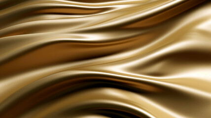 Fototapeta premium Abstract golden textured material, background wallpaper.