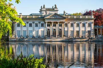 Pałac na Wyspie- Łazienki Królewskie, Warszawa.
