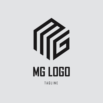 Premium Vector  Gm letter logo design on luxury background mg monogram  initials letter logo concept gm icon design mg elegant and professional  letter icon design on black background m g mg gm