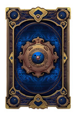 Card deck design. Card back design. 2d mobile game asset made with Generative AI