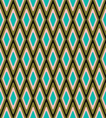 Diamond Pattern Art Deco Vector Abstract Retro Geometric Pattern Seamless Texture Trendy Background For Hand-drawn Fashion Prints Plain Wallpaper Modern Style Design Mixed Geometric Pattern All Fashio