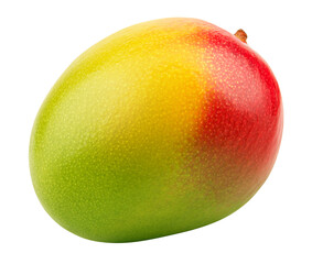 Mango isolated on white background, full depth of field