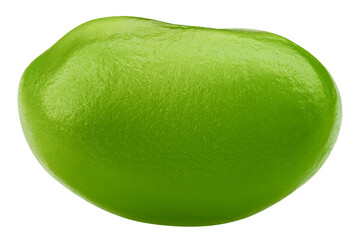 edamame, green beans, isolated on white background, full depth of field