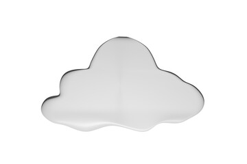 cloud icon on white