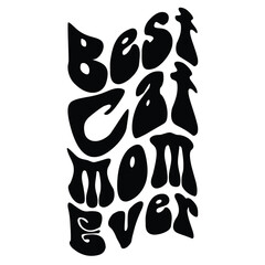 Mother's Day typography shirt design for mother lover mom mommy mama Handmade calligraphy vector illustration Silhouette