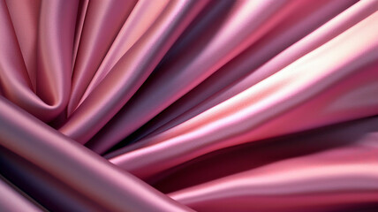 Pink fabric with a sunburst effect, venetian blind style, background wallpaper.