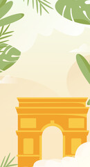 House building vector concept operation hand drawn illustration
