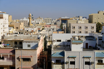 Residential rooftops, Jeddah, Saudia Arabia