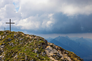 Naklejka premium Summit Crosses