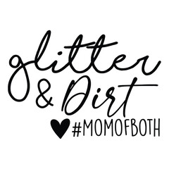 Mother's Day typography shirt design for mother lover mom mommy mama Handmade calligraphy vector illustration Silhouette