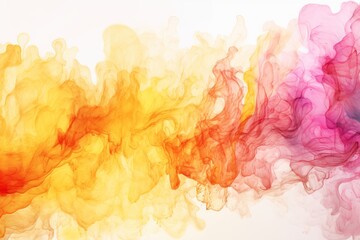 colorful watercolor splashes from generative ai