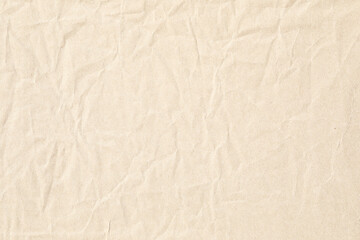 Vertical brown crumpled paper texture