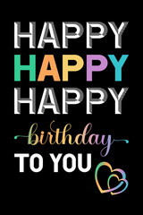 Happy Birthday to you 2023-2