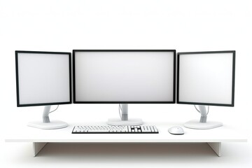 lcd monitor with blank screen