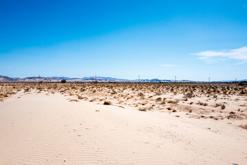 sand dunes in the desert