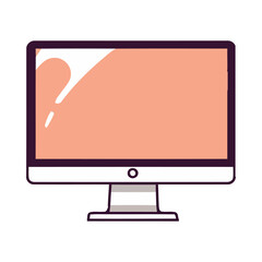 computer monitor icon symbolizing technology