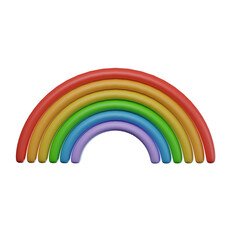 3D Rainbow Illustration