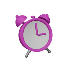 Clock Icon 3D Transparent Background PNG Design Hight Quality Render,