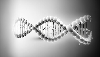 human gene DNA cell wallpaper in spiral pattern generative ai