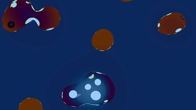 illustration of a pair of dice on a blue background