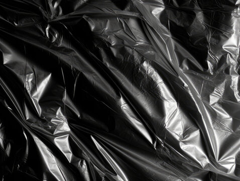 plastic wrap texture for overlay. wrinkled stretched plastic effect. transparent plastic wrap