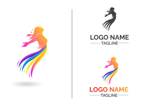 Female logo design. Beauty parlour logo. Female. Creative logo design. Premium. Beauty salon. Business