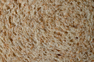 sandwich bread texture close up