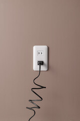 壁とコンセント