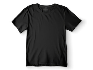 blank black t shirt mock up