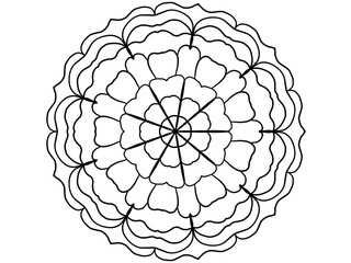 abstract floral ornament