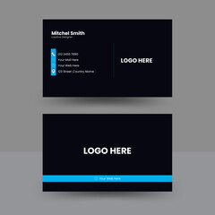 creative modern name card and business card