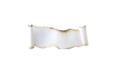 Burnt white paper for design