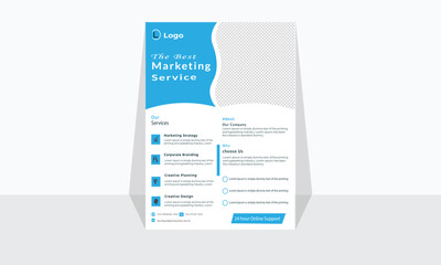 Obraz premium Our Flyer Template Designs for Adaptation to Your Promotional Material, From Dance and Fashion to Real Estate and Express. Make standout social content, logos, and more from stunning 