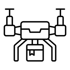 Drone Delivery Icon