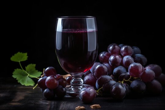 Elixir of Grapes: Captivating Colors and Flavors Created by AI