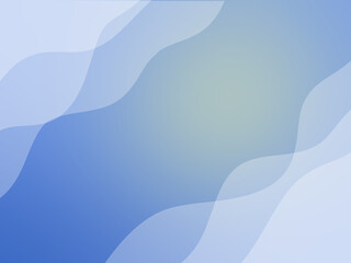 Abstract Gradient Background With Fluid Corner Shape