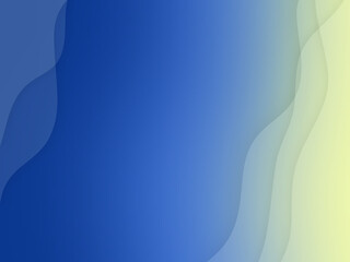 Abstract Gradient Background With Fluid Corner Shape