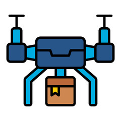 Drone Delivery Icon