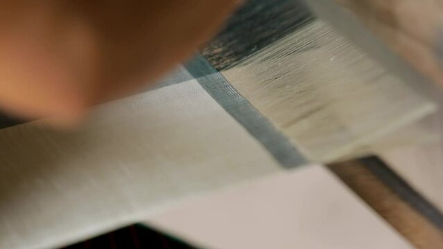 weaving Teen Jok Sarong, Pha Sinh Teen Chok, Pha Chok Muang Long