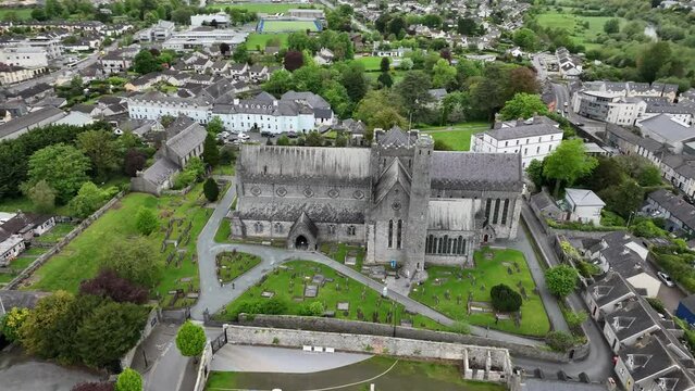 St. Canice's Cathedral and Round Tower 4k