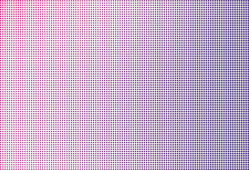 Background with colored dots in the style of comics. Halftone effect. Vector illustration