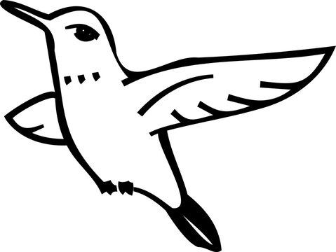 recommend clip art: Bird line art illustration with black thin line. PNG with transparent background.