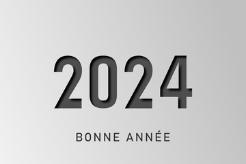 2024 - Meilleurs vœux - Bonne année