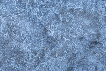 Obraz na płótnie Canvas blue ice texture background